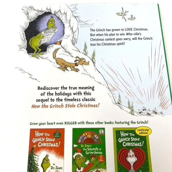 Dr. Seuss's How the Grinch Lost Christmas! by Alastair Heim (Hardcover) - Picture 3 of 9